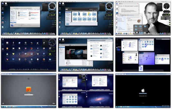 Mountain Lion Skin Pack - Win7/8 变身 OSX 10.8 1