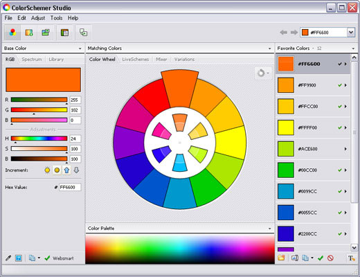 Color Schemer Studio - 专业的配色程序 1