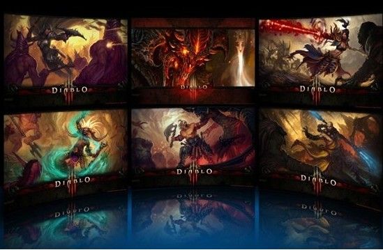 Diablo III Extreme Theme - 暗黑3 Windows7 主题 1