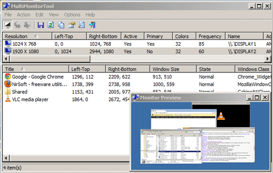 MultiMonitorTool - 多显示器监视管理工具 1