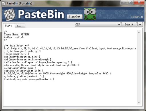 PasteBin - 快速分享文本、代码 1