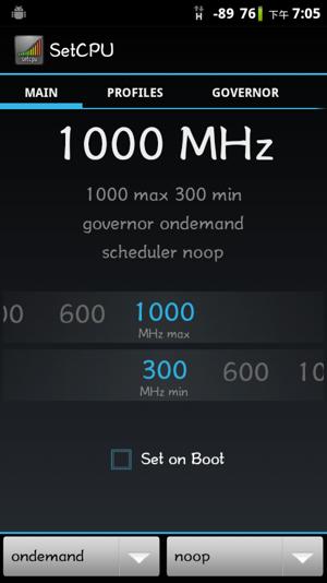 SetCPU for Root Users - 手机一样超降频[Android] 1