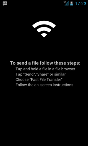 Fast File Transfer - 让 Android 通过 WIFI 传输文件到任何无线设备 1