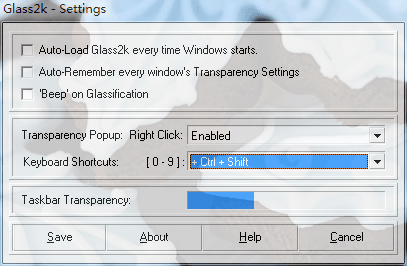 Glass2K - 让 Windows 下的任意窗口透明 1