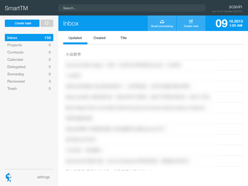 SmartTM - 让 Evernote 变成 GTD [iPad限免] 1