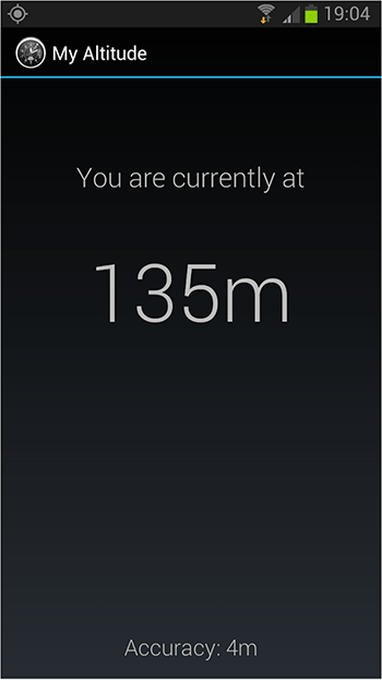 My Altitude - 我的海拔高度[Android] 1