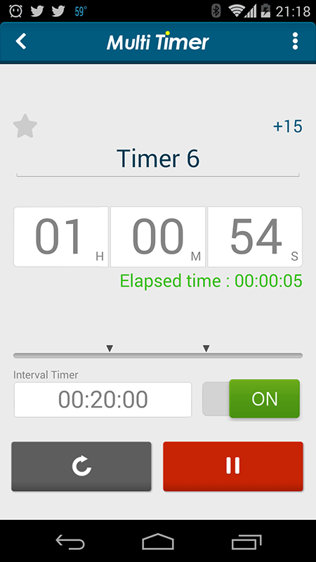 Multi Timer StopWatch - 多功能计时器[Android] 2