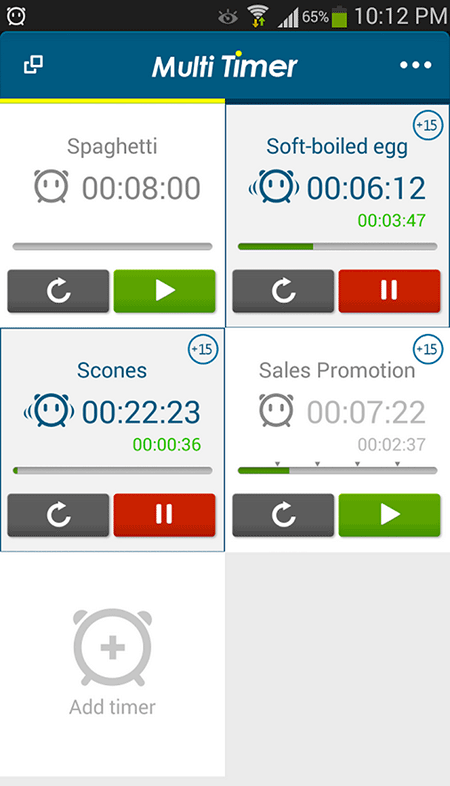 Multi Timer StopWatch - 多功能计时器[Android] 1