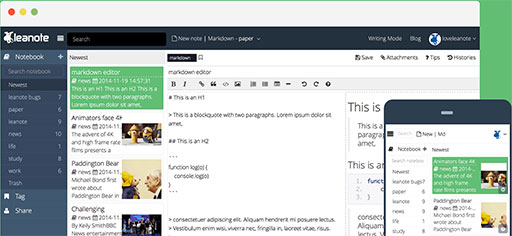 leanote, 不只是笔记 - 开源云笔记[Web] 1