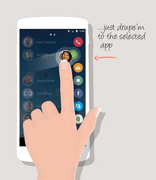 drupe - 一站式联系人管理方式[Android] 1