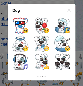 Telegram 新版增加自定义贴纸功能[iOS/Android] 3