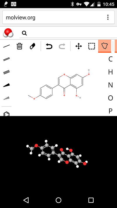 MolView - 化学分子结构式查看/编辑工具[Web] 2