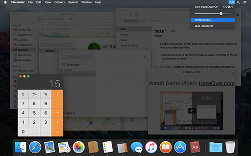 HazeOver - Mac 屏幕专心遮罩层[OS X] 2