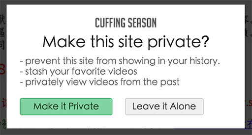 Cuffing Season - 自动删除指定网站的浏览历史纪录[Chrome] 2