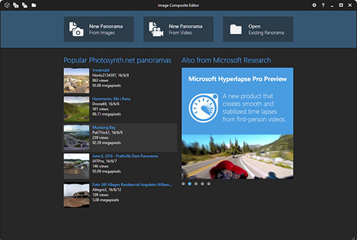 Image Composite Editor - 微软黑科技：自动拼接图片、视频[Windows] 1
