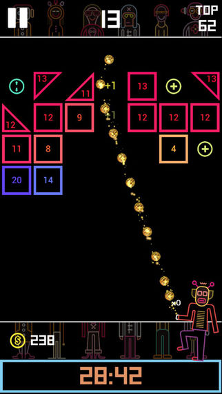 BBTAN - 充满魔性的高级版「打砖块」游戏[iOS/Android] 3