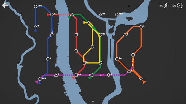 Mini Metro - 地铁模拟游戏，规划「迷你地铁」线路[iOS/Android/Win/macOS] 2