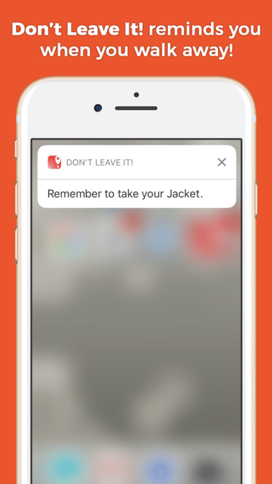 Don’t Leave it! - 基于地理位置，提醒你不要忘记带东西[iPhone] 4