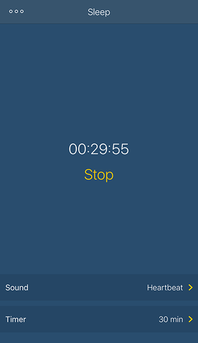 睡眠 - 带「心跳声」的白噪音应用[iPhone/iPad] 1