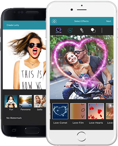 Lumyer – 史上最酷炫的动效照片制作，动图特效编辑应用 [iPhone/Android] 1