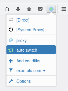 Proxy SwitchyOmega 发布 Firefox 版本 1