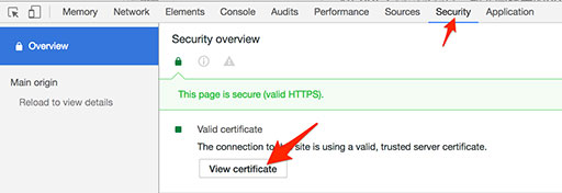 如何在 Chrome 地址栏快速显示 HTTPS 证书信息 1