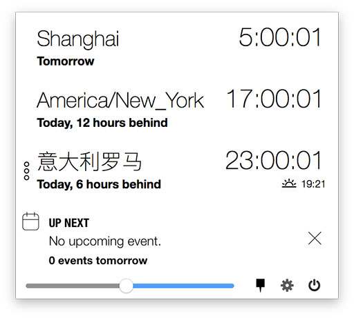 如何在 Mac 菜单栏上优雅的显示「世界时间」 3