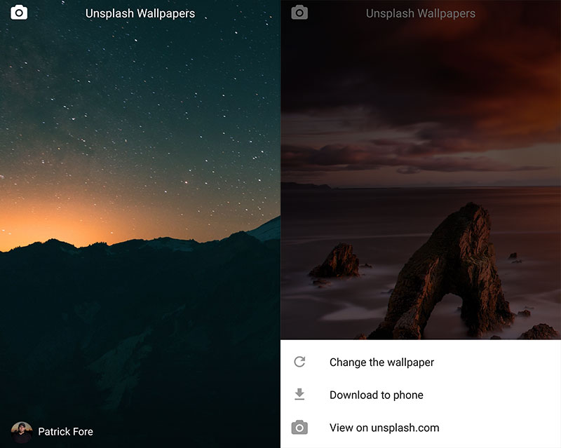 Unsplash 终于推出了官方「壁纸应用」，有 macOS 与 Android 平台 5