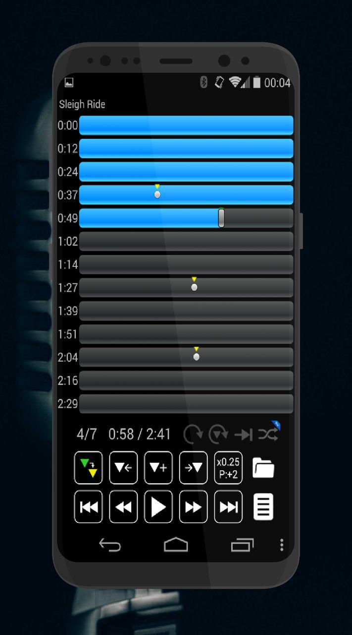 Audipo ~速度播放~「快进听录音、慢放听外语」音频调速播放器 [Android] 1