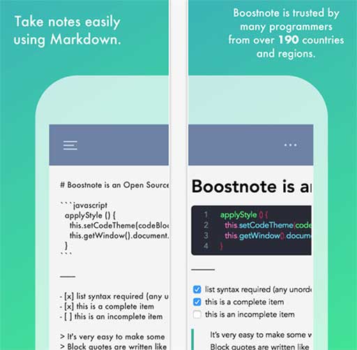 Boostnote - 可以快速「记录代码片段」的 Markdown 笔记本 [跨平台] 5