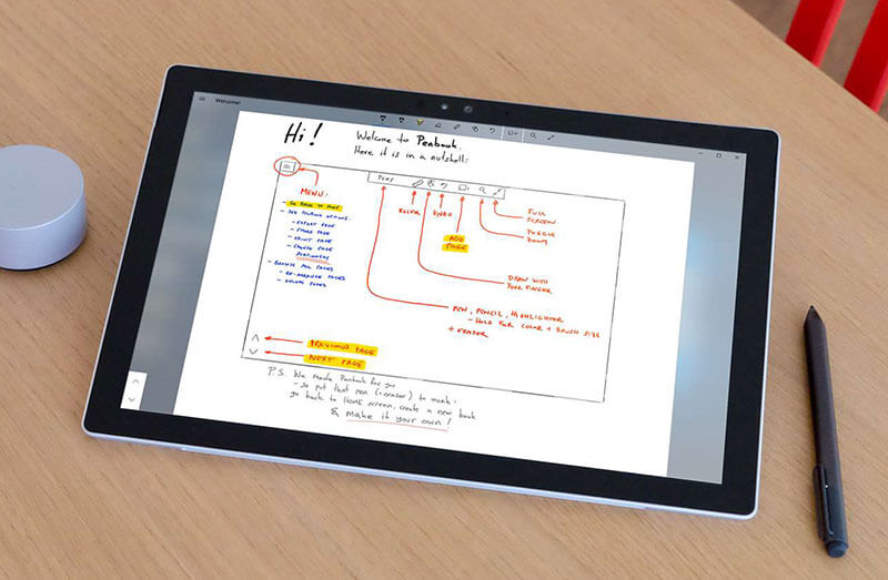 Windows 10 专为「笔」设计的多场景手绘笔记工具 Penbook 限免 1