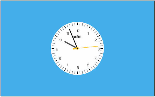 Clock.saver - 源自 Braun Watches 灵感的时钟屏保 [macOS] 6