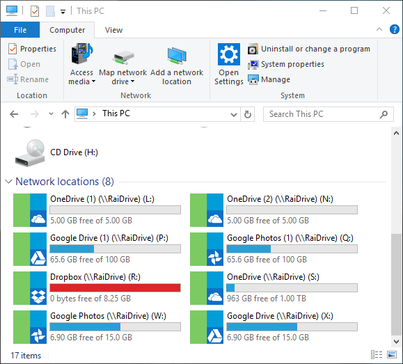 RaiDrive - 将网盘映射为磁盘 [Windows] 2