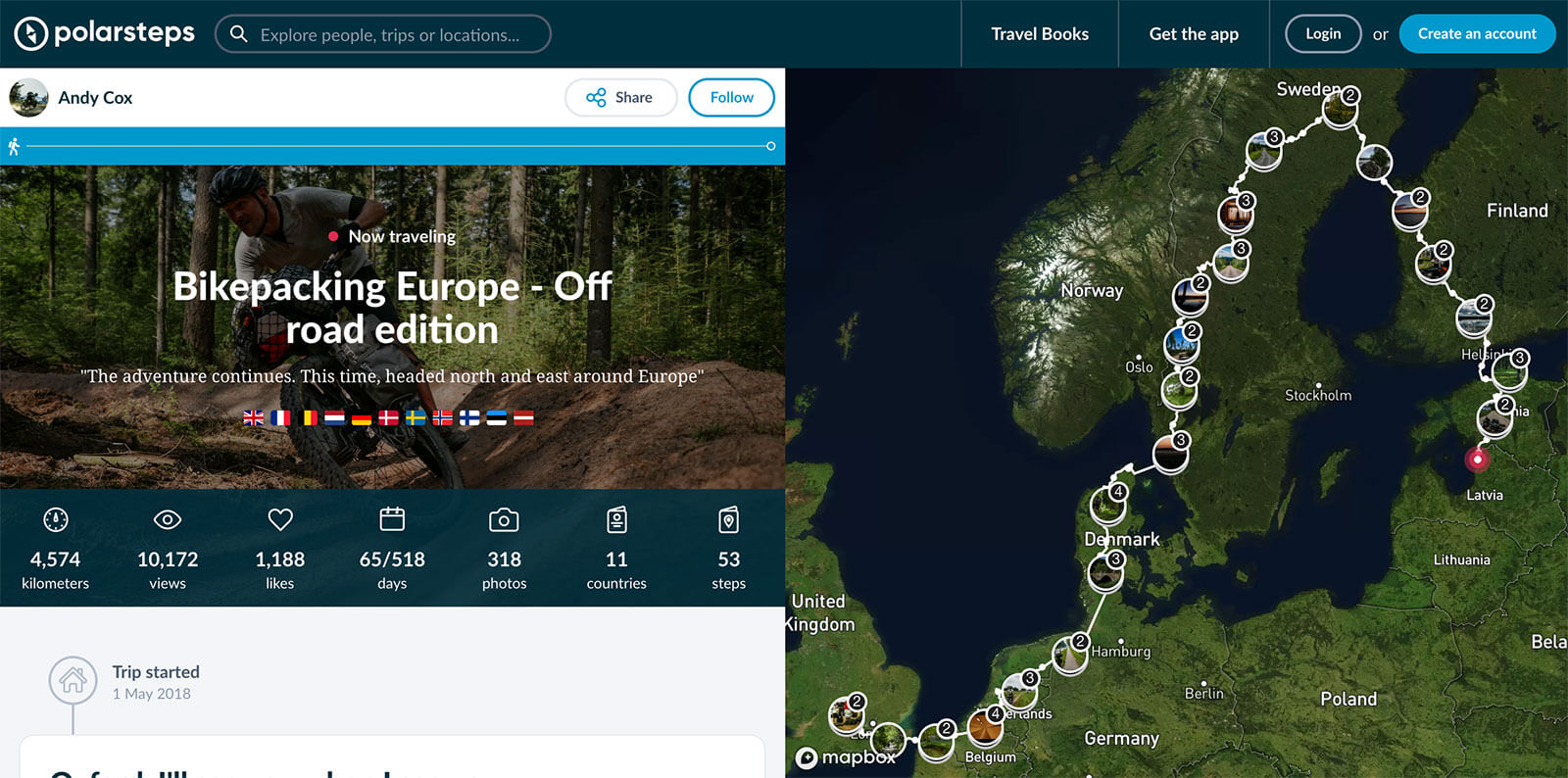 Polarsteps - 可离线、记录/追踪你的完整旅行 [iOS/Android] 3
