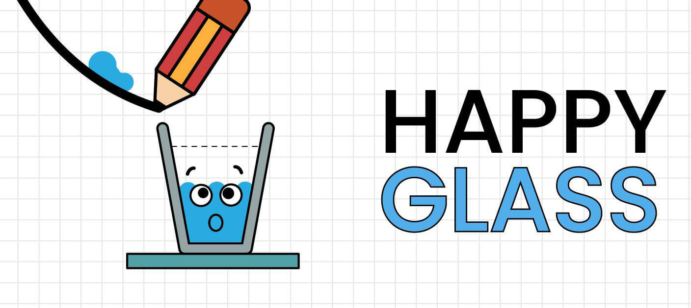 Happy Glass - 玻璃杯液体解谜，划线倒水 [iOS/Android] 1