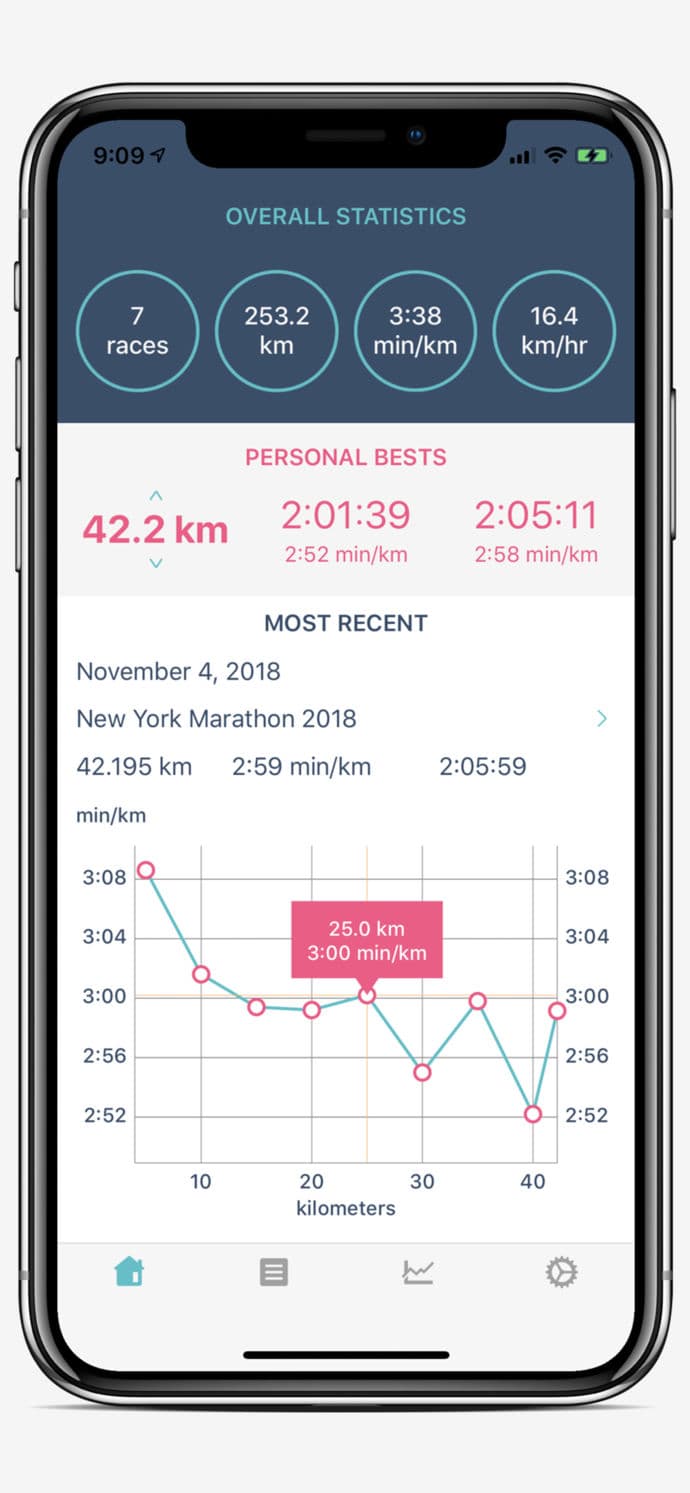 Race Journal - 马拉松成绩记录器[iPhone] 2