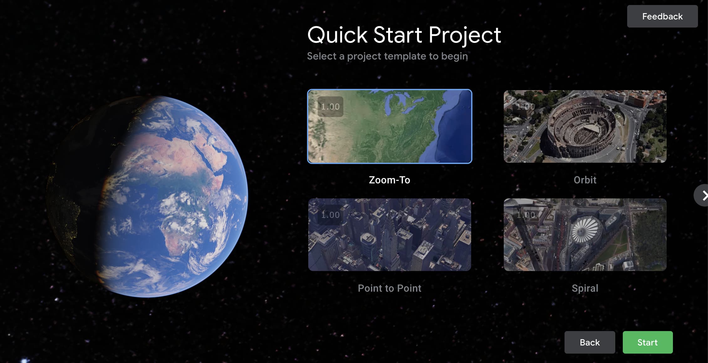 Google Earth Studio 初体验，10分钟创建漂亮的地球视频素材 2