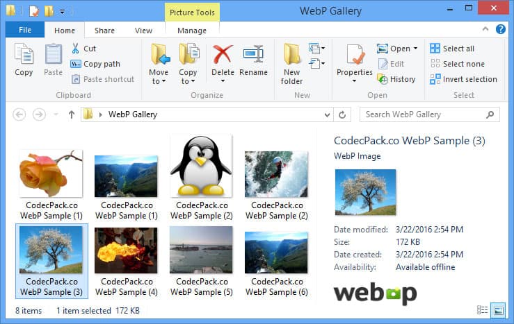 让 Windows 图片查看器支持 WebP 图片格式 1