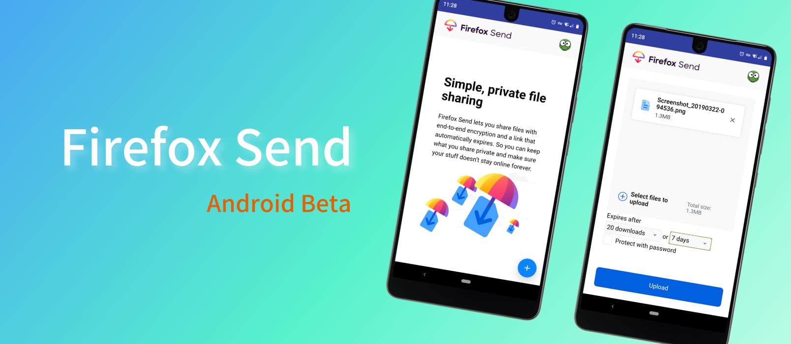 Firefox Send 发布 Android 客户端，可免费分享 2.5GB 临时文件 1