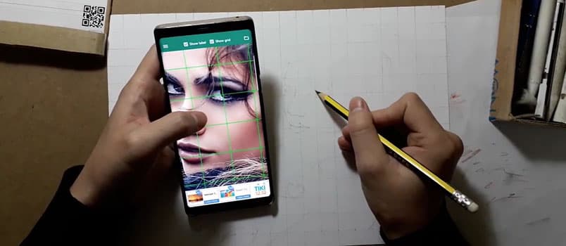 Drawing Grid For The Artist - 为照片添加网格，辅助绘画[Android] 1