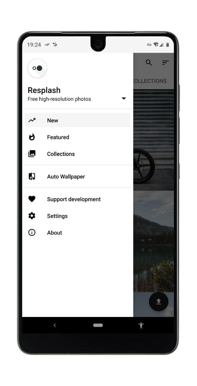 Resplash - 自动设置壁纸，浏览超过110万张 Unsplash 社区的精彩照片[Android] 2