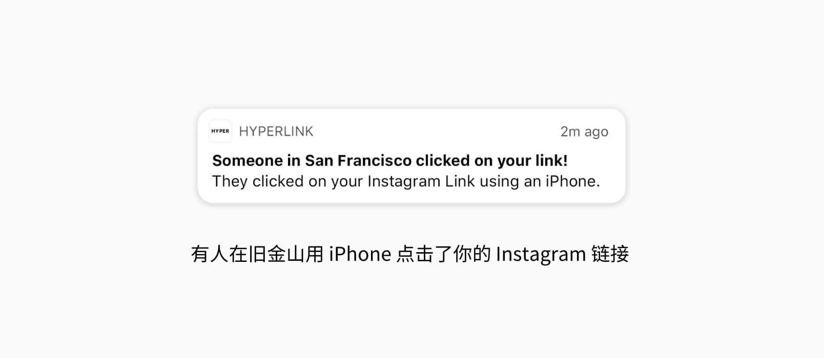 Hyperlink - 实时监控链接：当你的链接被打开时，获得手机实时推送通知[iPhone/Android] 1