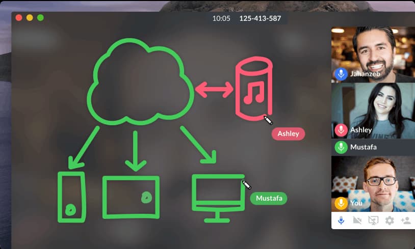 Screen - 最简单的屏幕共享方式，可视频、语音、屏幕标注，就像在一间办公室一样 4