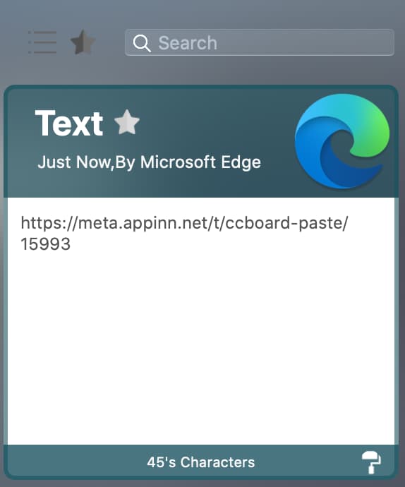 CCboard - 一个免费的 macOS 剪贴板历史应用 2