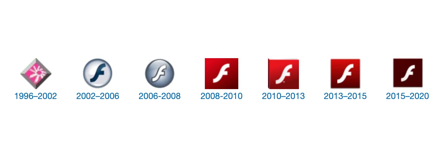Flash 历史 Logo 图片