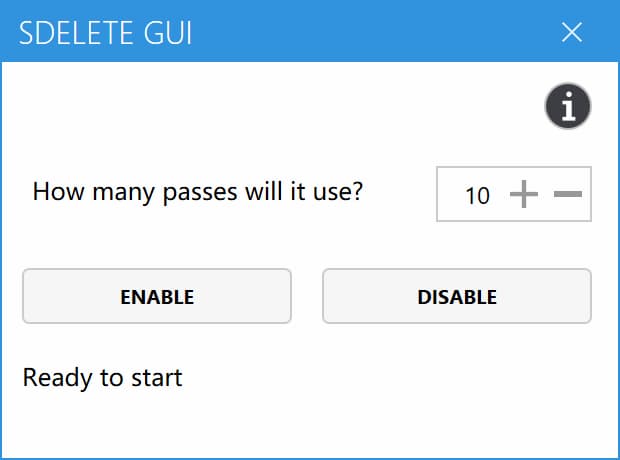 SDelete-Gui - 用右键安全的删除文件，不可恢复[Windows] 1