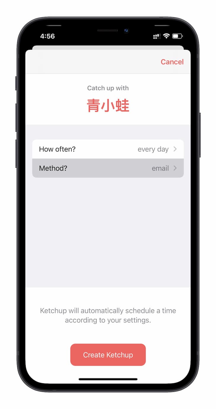 Ketchup - 将“和朋友保持联系”这句空话，变成现实[iPhone] 2