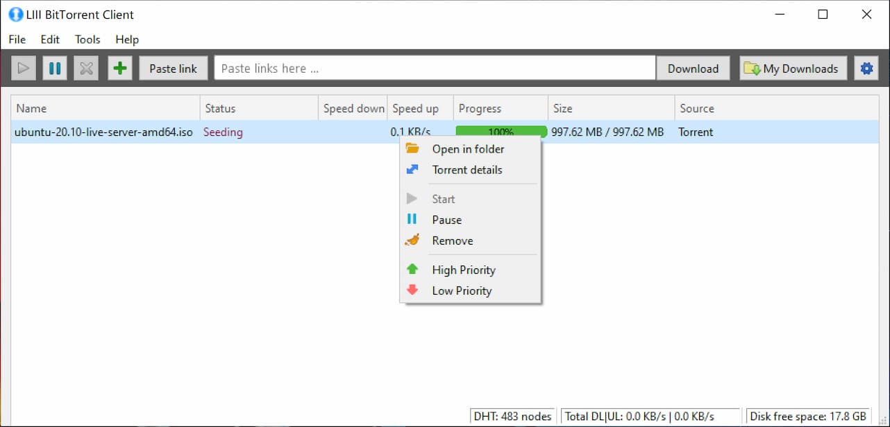 LIII BitTorrent Client - 轻量级开源 BT 下载工具[Windows] 3