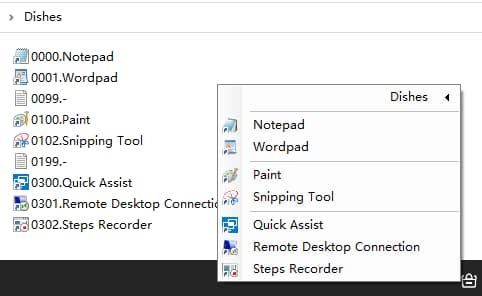 Dishes Launcher - 托盘里的快速启动工具[Windows]