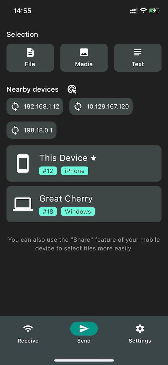 LocalSend - 无联网，开源跨平台的局域网文件互传工具[2023年的第一个精选] 2